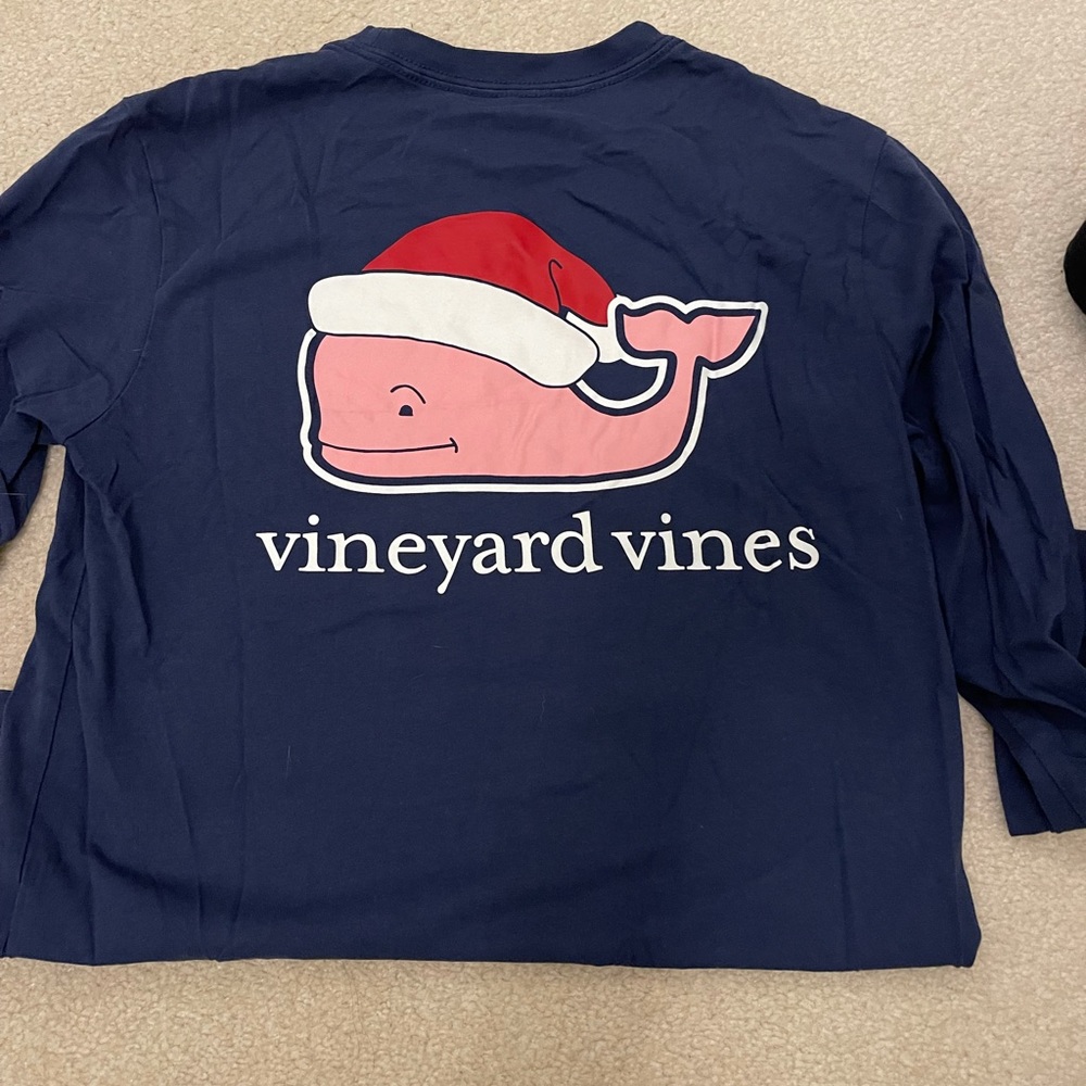 Vineyard vines long sleeve holiday T-shirt